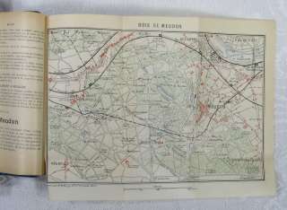 OLD GUIDE CONTY ENVIRONS de PARIS c1905 TRAVEL MAPS  