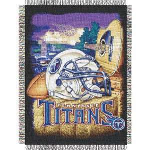  Tennessee Titans NFL Woven Tapestry Throw (Home Field 