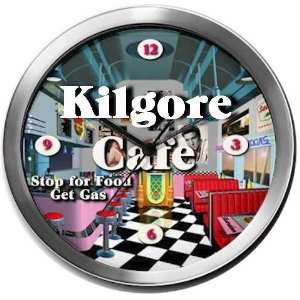  KILGORE 14 Inch Cafe Metal Clock Quartz Movement Kitchen 