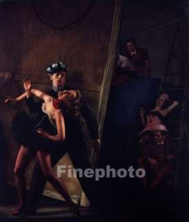 1936 Early COLOR, Broadway Theater Dance   ANTON BRUEHL  