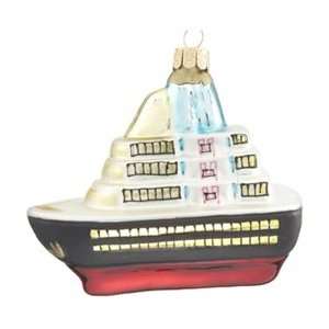  Personalized Large Cruise Ship Christmas Ornament