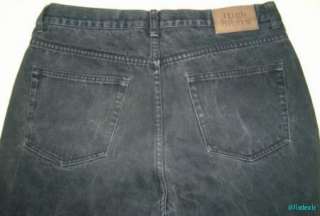 Mens High Sierra Classic 5 Pocket Black Jeans 34 x 27.5  