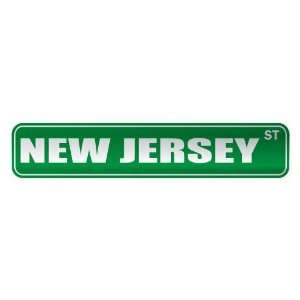   NEW JERSEY ST  STREET SIGN CITY UNITED STATES