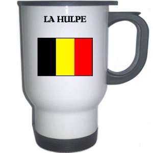  Belgium   LA HULPE White Stainless Steel Mug Everything 
