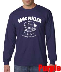 New Mac Miller Knock Knock Hoodie Long Sleeve T Shirt Most Dope Rap 