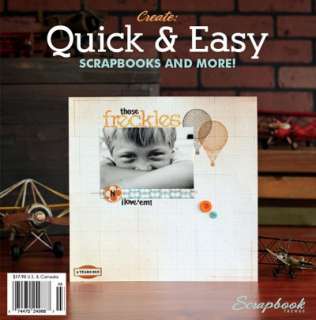 SCRAPBOOK TRENDS IDEA BOOKS Magazine 2011 free ship  