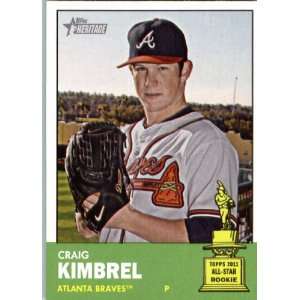 2012 Topps Heritage 398 Craig Kimbrel   Atlanta Braves (All Star 