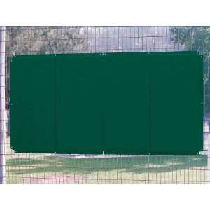  Standard Folding Backstop Padding 3 X 12   Dark Green   Baseball 