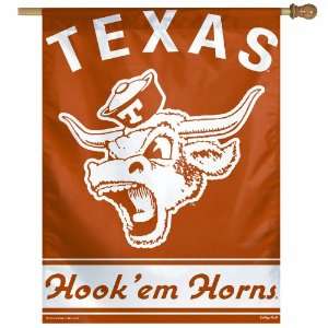 COLLEGE VAULT Texas Longhorns Vault 27 by 37 inch Vertical Flag 