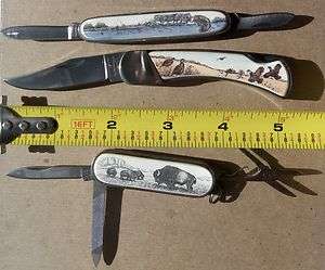 items in Barlow Designs Scrimshaw Belt Buckle Men OJs Gifts Knives 