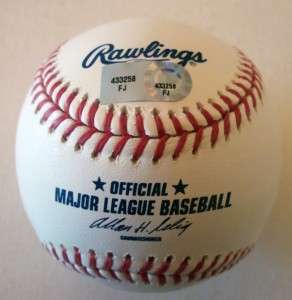 This ball comes with the MLB Authentication Hologram for Guaranteed 