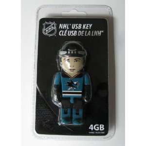  San Jose Sharks Hockey Player 4GB USB Key 2.0 Flash Drive 