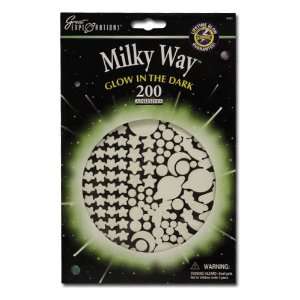 Milky Way Glow in the Dark Stickers   200 Stickers