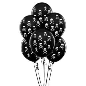  Lets Party By Party Destination Black with White Skulls 11 