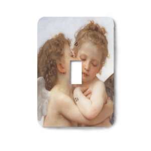   Bougereau Kiss Decorative Steel Switchplate Cover