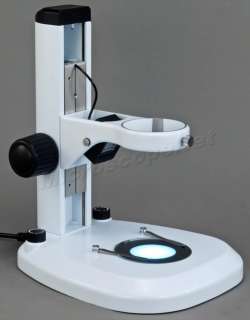 Microscope Stand for Stereo Microscopes with Dual LED Matrix Lights 