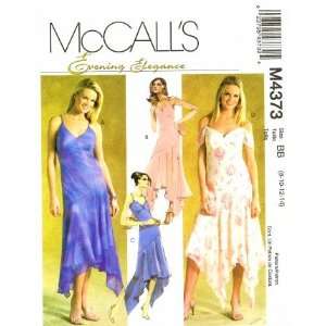 com McCalls 4373 Sewing Pattern Misses Evening Elegance Formal Dress 