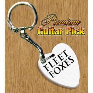  Fleet Foxes Keyring Bass Guitar Pick Both Sides Printed 