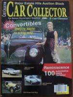 CAR COLLECTOR MAGAZINE JANUARY 1997, CONVERTIBLES, 61 CHRYSLER 