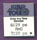WDW STAR TOURS Star WARS FAST PASS Hidden Mickey 2007 Series 2 Disney 