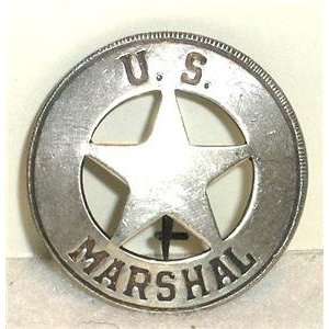  US Marshal Obsolete Old West Police Badge Star Everything 