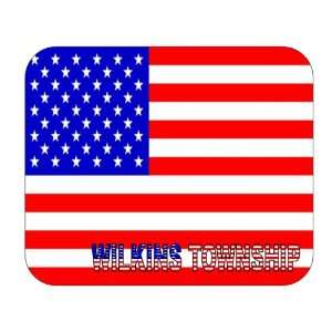  US Flag   Wilkins Township, Pennsylvania (PA) Mouse Pad 