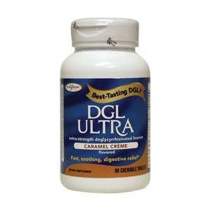  DGL Ultra Caramel Creme   90   Chewable Tablet Health 