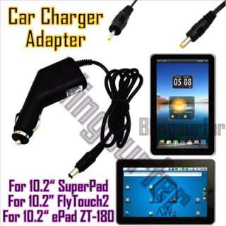 Car Charger For 10.2 SuperPad & FlyTouch2 & 10.2 ePad  