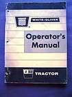 White   Oliver 2 62 Mighty Tow Tractors Operators Manual