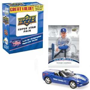  Angeles Dodgers 2008 Chevrolet Corvette Die Cast with Tommy Lasorda 