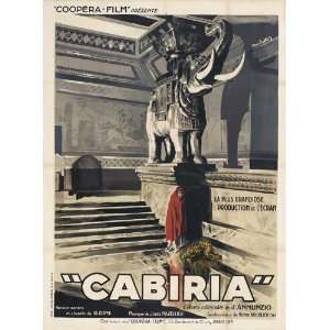  Cabiria Movie Poster (27 x 40 Inches   69cm x 102cm) (1914 