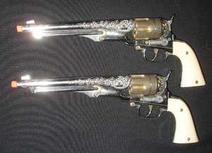  PAIR Hubley Colt 45 Toy Cap Gun Pistols   Collectors MUST L@@K  