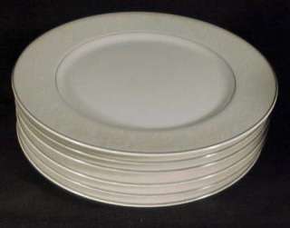 Mikasa Stratford L9007 White Designs Dinner Plate  