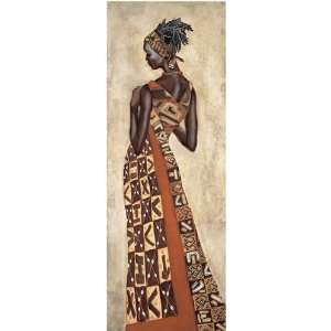  Jacques Leconte   Femme Africaine II Canvas