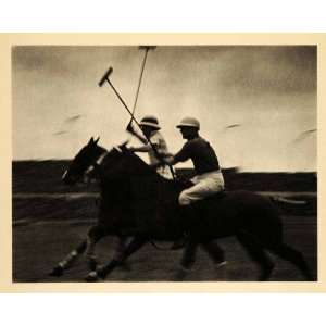  1936 Olympics Polo Match Leni Riefenstahl Photogravure 