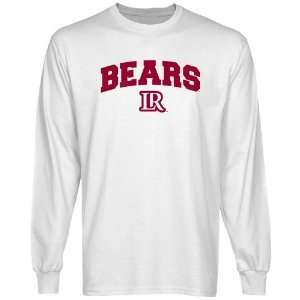  Lenoir Rhyne Bears White Logo Arch Long Sleeve T shirt 