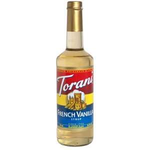Torani French Vanilla Syrup  Grocery & Gourmet Food