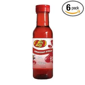 Jelly Belly Very Cherry Pancake Syrup, 12 Ounce (Pack of 6)  