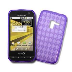Samsung Galaxy Attain D600, R920 Purple TPU Candy Case / Semi Hard 