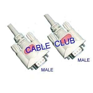 6 Ft Rs232 Db9 9c Male to Male Cable Electronics