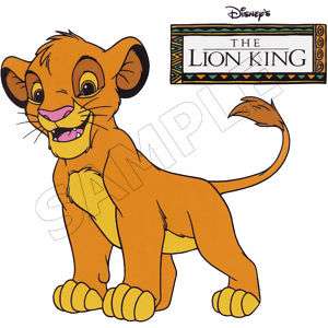 The Lion King Simba Edible Cake Topper Decoration Image  