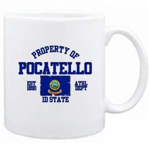   Property Of Pocatello / Athl Dept  Idaho Mug Usa City