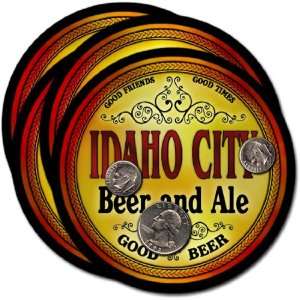 Idaho City, ID Beer & Ale Coasters   4pk 