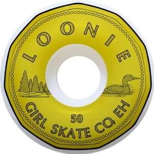  Girl Loonie Toonie 50mm Skate Wheels