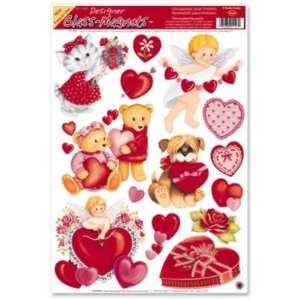 Beistle   77129   Valentine Clings  Pack of 12