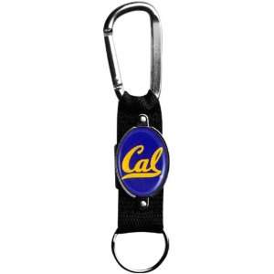 NCAA Cal Bears Black Carabiner Clip Keychain Sports 
