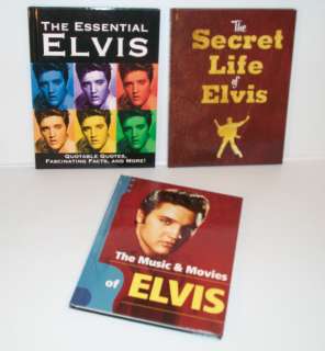   2007 Elvis Presley Books S. Doll Secret Life Essential Music & Movies