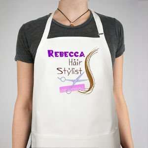  Personalized Hair Stylist Apron
