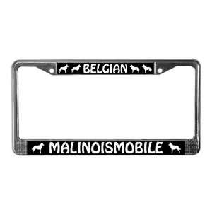 Belgian Malinois Pets License Plate Frame by 
