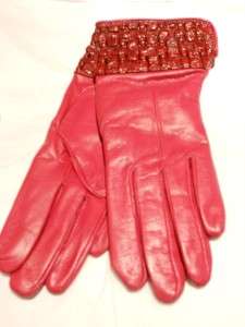 Spectacular Exotic Leather Gloves  